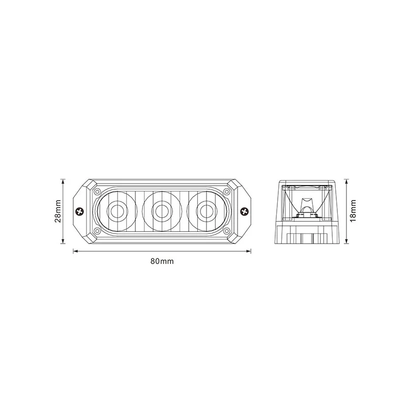 LED - 3 veces 